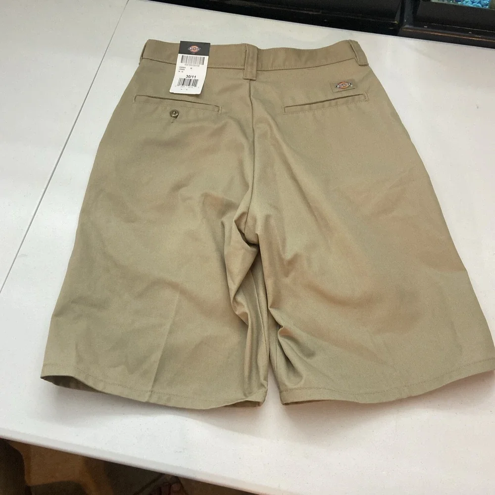 Dickies Mens Shorts 30 Beige LR303DS Workwear Utility Khaki 11 Inseam
